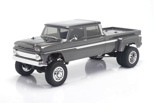 Helidirect CEN Racing Sicario 1/10 RTR 4WD Custom Dually RC Truck DL-Series - Remote Control Car for Adults, Waterproof and All Terrain Capabilities - 1/10 Scale RTR (Grey Titanium) - color: Grey Titanium