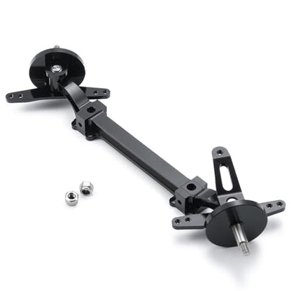 Rc Connecting Rod Compatible with Tamiya for LMT 4WD 1/14 RC Truck Tractor Car Front Axle Steering Assembly Metal Link Pole Linkage Rod Upgrade Parts