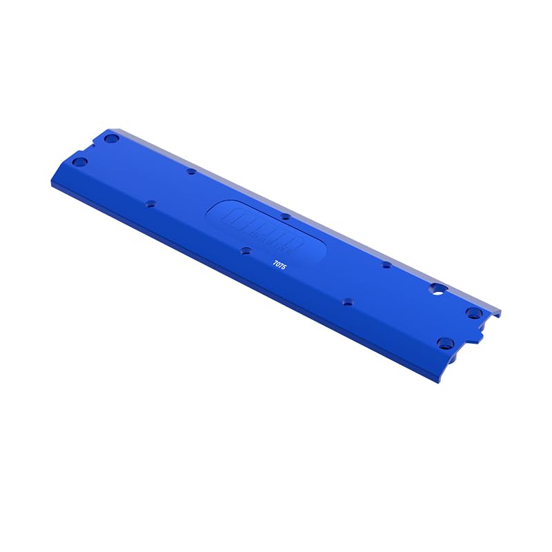 GPM High End 7075 Alloy Center Skidplate for Traxxas 1/8 6S Maxx Slash (Blue) - color: Blue