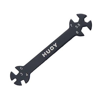 ARTIBETTER Multifunctional Wrench Tool for Turnbuckles Black Car Rod Wrench and Handy for Vehicle Maintenance and Repairs