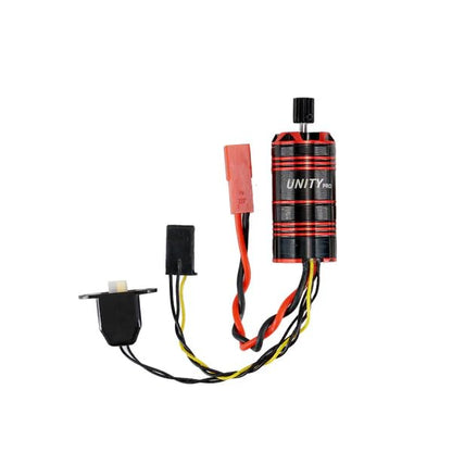 FURITEK Unity PRO 3500kv 2-in-1 Micro FOC Brushless System Included Inrunnner Motor with Integrated ESC & Receiver for REDCAT ASCENT-18 1/18 Upgrade Electronics (HELIDIRECT)