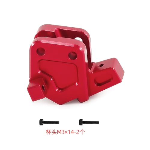 Wing Mount Bracket 7075 Aluminium Alloy for ARRMA Kraton 6S V6 Notorious 6S V6 Upgrades Parts (Red)