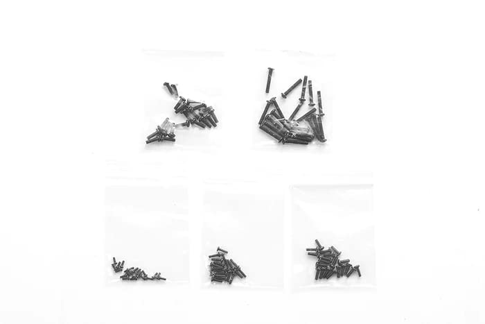 FMS FCX24 Rc Car Parts RC Crawler RC Trucks Parts Replacement Accessory for 1/24, Power Wagon, K5 Blazer, Unimog 421:Screw - size: C3033- Screw
