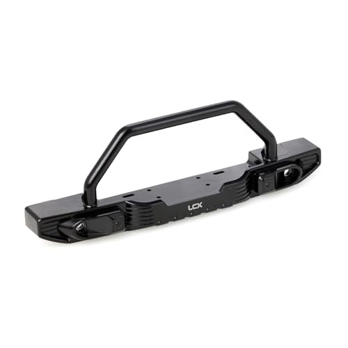 LCX Racing 1/10th RC Crawler Car CNC Machined Aluminum Alloy Front Bumper for RC Car Axial SCX10 III SCX10.3 AXI03007, Upgrades Parts Accessories