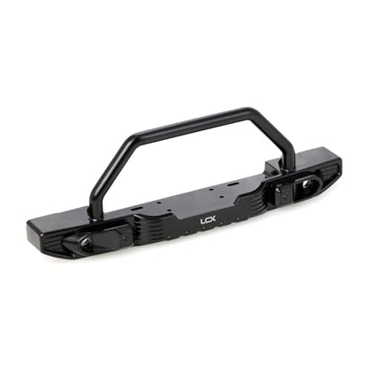 LCX Racing 1/10th RC Crawler Car CNC Machined Aluminum Alloy Front Bumper for RC Car Axial SCX10 III SCX10.3 AXI03007, Upgrades Parts Accessories