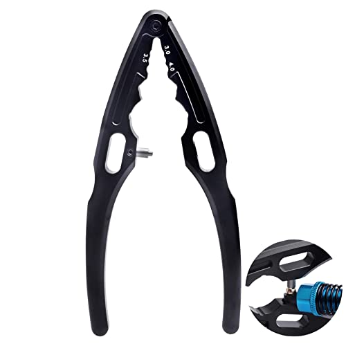 RC Shock Plier Aluminum Alloy Multi Shock RC Clamps 3.0 3.5 4.0 Assembly Disassembly Tool for RC Car Shock Pivot Balls Tie Rods Shafts