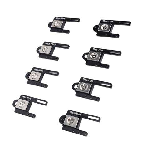 Keenso RC Crawler Body Mounts, 8Pcs Adjustable Magnet Post Kit, Lightweight for 1/8 1/10 RC Cars