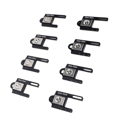 Keenso RC Crawler Body Mounts, 8Pcs Adjustable Magnet Post Kit, Lightweight for 1/8 1/10 RC Cars