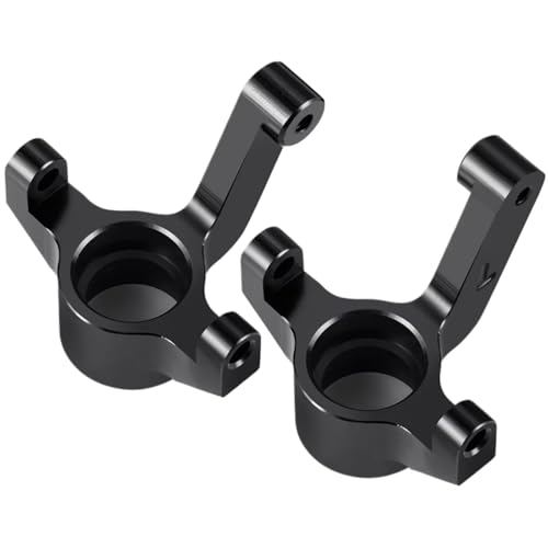 RC Steering Knuckle Block for Losi Micro-B 1/24 2Pcs Aluminum Alloy Steering Knuckles RC for Buggy Truck Upgrade Accessories Replace Modify Parts