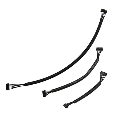 3pcs Sensor Harness Cable Adapter for rc - 80/120/200mm, Compatible with hobbywing esc and xerun Series, sensored brushless Motor and esc, bl Motor