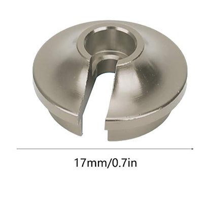 VGEBY 4Pcs Spring Retainers, Light Weight Aluminum Shock Retainers with Piston Heads RC Car Upgrade Accessory Fit for TRXXAS Slash 2WD RC Car Upgrade Accessory 3768(BT Color)