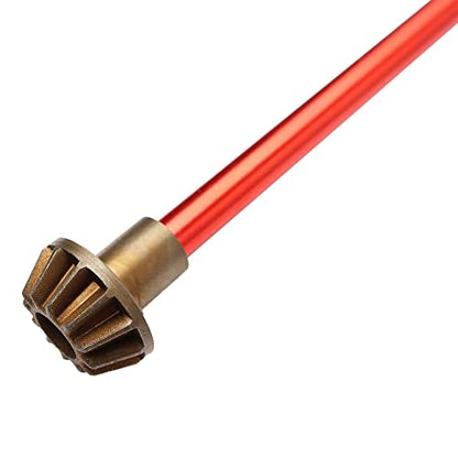 Metal Main Central Axle Drive Shaft Upgraded Replacement Spare Parts Compatible with WLtoys 1/12 Scale 124016 124017 124018 124019(Red) - color: 1:14 Main Drive Shaft