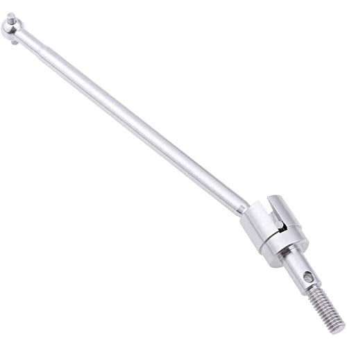 BAIJAC 08029 Dogbones 89.5mm & Stub Wheel Axle 02033 Drive Shaft for 1/10 Redcat HSP Exceed RC Car Truck Replacement (Color : Silver)