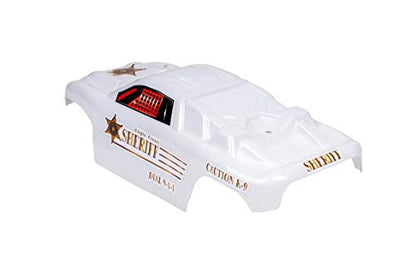 SummitLink Custom Body Police Style Compatible for 1/10 Scale RC Car or Truck (Truck not Included) R-PW-01