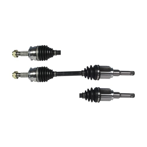 Front CV Axle Shaft Assembly Set 2 Pieces FWD Auto Trans Compatible with Chevrolet Sonic 2012-2018 L4 1.8L, Front Driver Passenger CV Axles - size: NCV10098_NCV10100/Pair