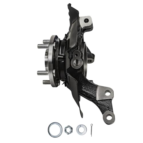 Detroit Axle - Front Left Steering Knuckle & Wheel Hub Bearing CV Axle | Replacement for 2011 Hyundai Sonata 2.4L w/Automatic Transmission - size: 2UX47835/Pair