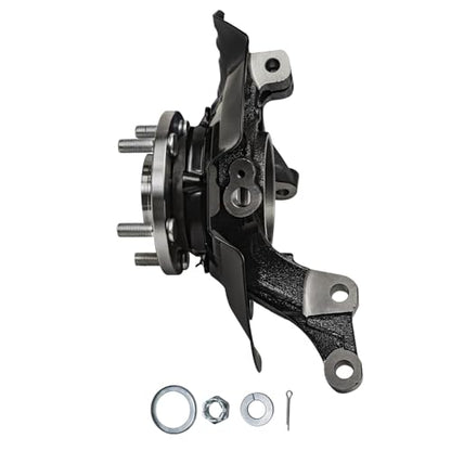Detroit Axle - Front Left Steering Knuckle & Wheel Hub Bearing CV Axle | Replacement for 2011 Hyundai Sonata 2.4L w/Automatic Transmission - size: 2UX47835/Pair