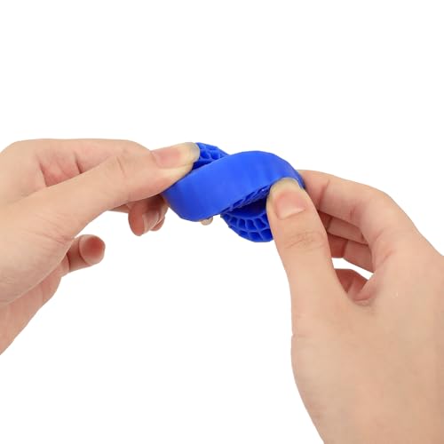 Silicone Rubber Inserts Fit 62-64mm*24mm 1.0" Tires for TRX4M Ascent-18 1/18 SCX24 AX24 1/24 Scale RC Crawler Upgrade (Blue) - color: Blue