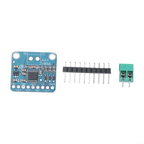 MAX31856 Thermocouple Module with 19-Bit AD Converter, Supports K/J/N/R/S/T/E/B Types, ±45V Protection & Noise Filtering for -210°C to +1800°C(Blue)