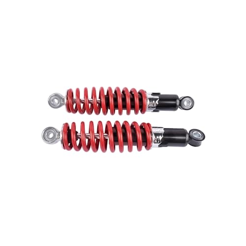 11'' Front Suspension Shock Swing Arm Full Kit Upper Lower Steering Knuckle Spindle Kit Replacement for DIY ATV Quad Bike Buggy Go Kart Parts