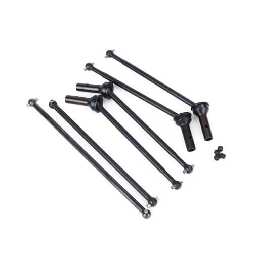 RCAWD Driveshaft Set Front and Rear CVD Drive Shafts Center Driveshafts Dogbones for Arrma Mojave 6S Upgrade Parts