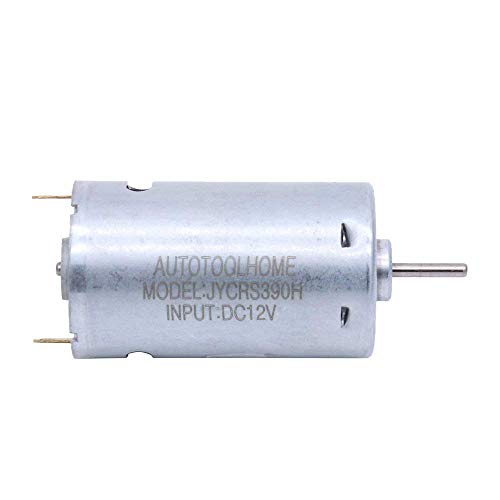 12V DC Motor, Small Electric Motor for RC Car DIY | High Speed High Torque Compact Brushed 12V Motor 2.3mm Shaft for RC cars, Hobby models, Robotics and DIY Replacement projects