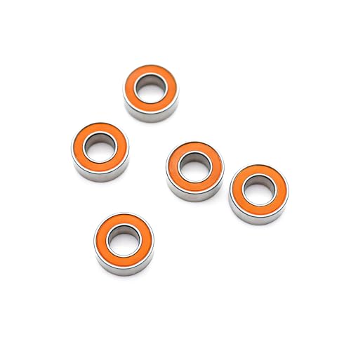 5pcs SMR85-2RS Fast-Spinning Bearing, 5X8X2.5mm Hybrid Ceramic for RC Car Motors