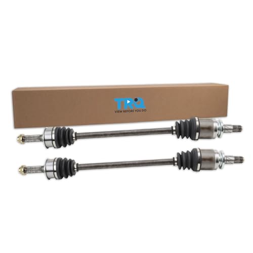 TRQ Rear Driver and Passenger Side CV Axle Assembly Set 2 Piece Compatible with 05-09 Subaru Outback 08-09 Legacy 2.5i Special Edition Manual Transmission 08-09 Legacy 2.5i Manual Transmission - style: CSA36025