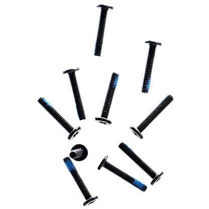 Deal4GO M2x12mm Flat-Head Phillips Screw Replacement for ASUS Dell HP Acer Lenovo MSI Laptop RC Car Vehicles Toys Bottom Case - Black - size: M2x12.0mm