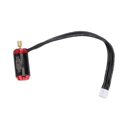4000KV Brushless Motor ESC Set, RC Car Brushless Outrunner Motor with 30A Electronic Speed Controller, for SCX24 1/24 RC Crawler Truck
