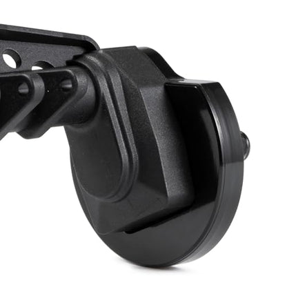 Heavy Brass Weights Front Rear Portal Cover for Capra SCX10 III AR45P CP43 | Weight 108g, Black Hard Coating, Fits 1/10 RC Crawler 4WS LCG Comp Builds
