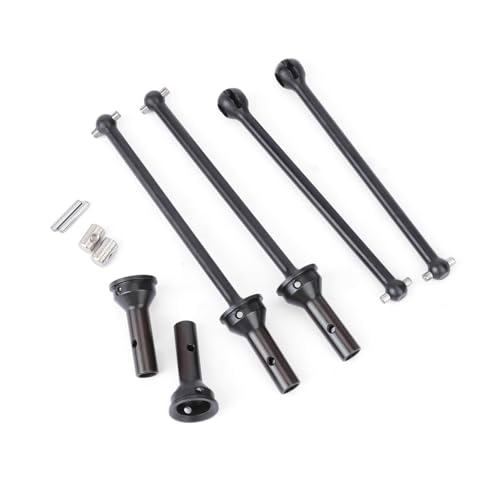 RCAWD Driveshaft Set Front and Rear CVD Drive Shafts Center Driveshafts Dogbones for Arrma Felony Infraction 6S Limitless V1 Upgrade Parts
