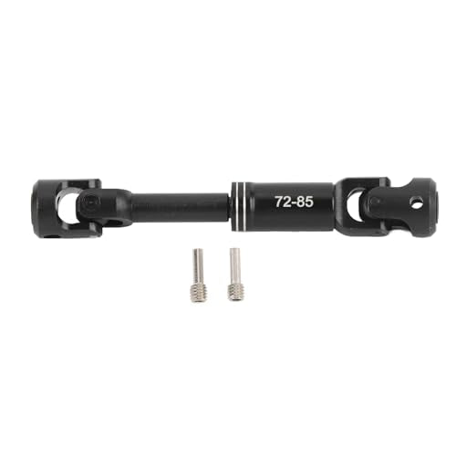 RC Drive Shaft, Metal RC Car Crawler Drive Shaft with Screws for SCX10 1/10 Cars (72-85MM - size: 72-85MM