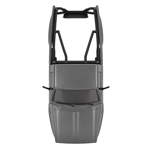 INJORA IR60-24 Body for SCX24 C10 Bronco Wrangler Base Camp 4Runner (Grey) - color: Grey