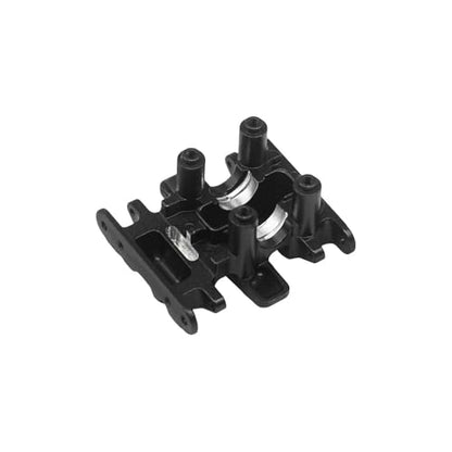 Hobby Details Aluminum Rear Axle Gear Box Skid Link Wheel Upgrade Set for 1/30 Axial SCX30 Jeep Wrangler RC Cars, Black and Gold (Aluminum Skid) - color: Aluminum Skid