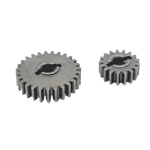 RC Car Accessories for MN128 MN86 MN86S MN86K MN86KS 1/12 Metal Transmission Gearbox Gear Set RC Crawler Car Upgrade Parts(Center Gearbox Gear) - size: Center Gearbox Gear