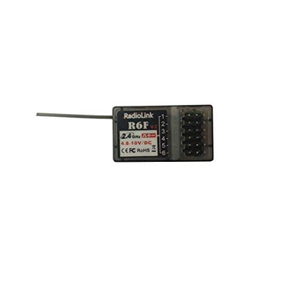 RadioLink R6F 2.4Ghz 6CH 6 Channel RC Car Receiver for RC6GS RC4GS RC3S RC4G T8FB RC Transmitter Remote Controller Car Toys