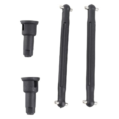 Aramox RC Drive Shaft Set Steel and PA CVD Drive Shaft with Dogbone 64mm Rear Axle for SCY 16101 16102 16103 16201 1 16 RC Car Smoother Driving