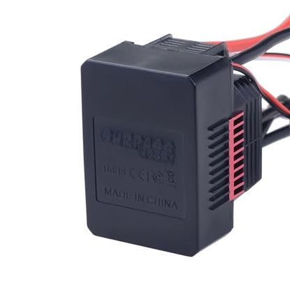 2-3S 80A Waterpoof Brushless ESC Speed Controller BEC 6.1V 3A for T Plug for 1/10 1/8 RC Car - color: 80a T Plug