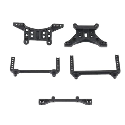 Compatible with HBX 16889 16889A 16890 16890A SG1601 SG1602 RC Car Upgrade Parts Accessories Front Rear Shock Towers Body Posts Set RC Car Accessories