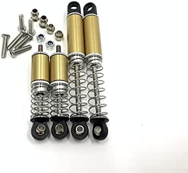 WR02CB Crasshopper All-Metal Shock Absorber Aluminum Shocks 4pcs for 1/12 1/10 RC Tamiya 58346-60A 1/10 RC The Grass Hopper 2WD Off-Road Buggy Tamiya Comical Glass Hopper WR-02CB Hornet Chassis