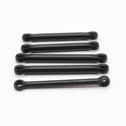 Plastic Pull Rod Linkage Tie Rod Set Replacement RC Parts for WLtoys 124008 124010 1/12 4WD RC Car - color: Pull Rod Set