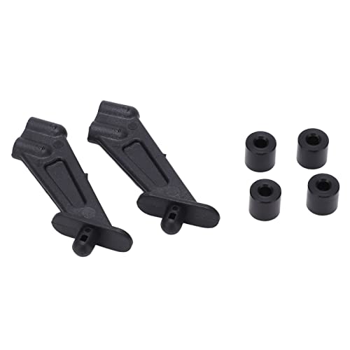 VGEBY RC Car Rear Wing Bracket, High Strength Plastic Replacement RC Wing Mount Holder, 1/10 RC Accessories, Model Car Accessories, DIY RC Projects, Racing Car Upgrades, Black