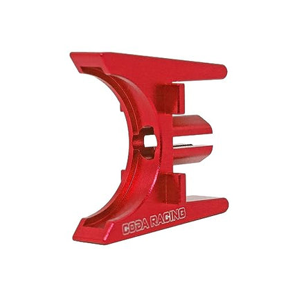 Alloy Center Driveshaft High Speed Support Set for 1/8 1/10 ARRMA 3S 4S Mega550 BLX Upgrade Parts - color: Red