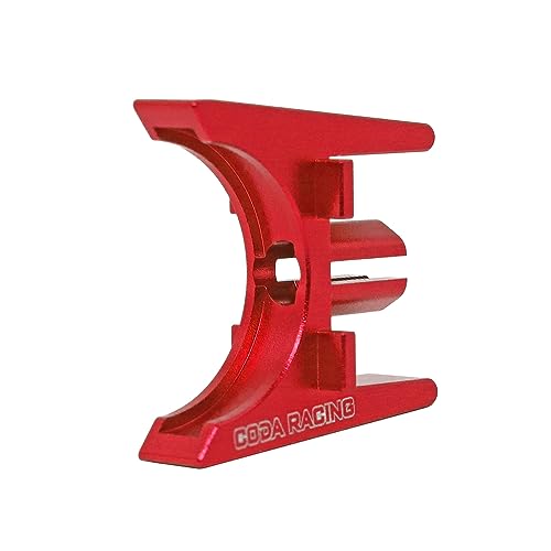 Alloy Center Driveshaft High Speed Support Set for 1/8 1/10 ARRMA 3S 4S Mega550 BLX Upgrade Parts - color: Red