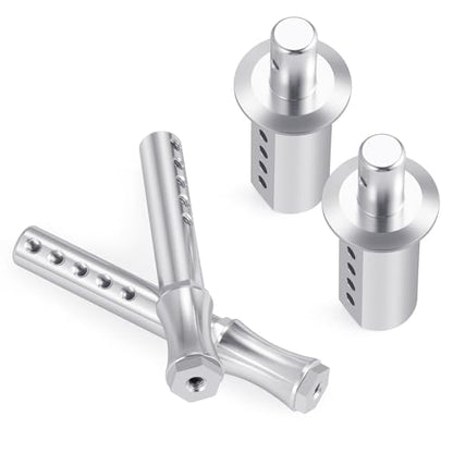 RC Car Front Shell Holder Column Mounts Aluminum Front Body Post Set with Screws Compatible with 1/7 HOBAO VTE2 RC Car