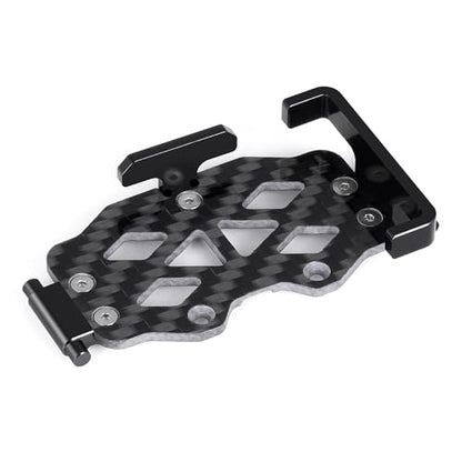 MOHERO TRX4M Carbon Fiber Battery Tray Bracket for 1/18 Defender Bronco K10 F150 RC Crawler Car Upgrade Part