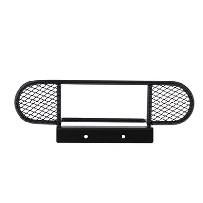 1:10 RC Front Bumper Bull Bar for D90 D110 Defender | Metal Front Bumper for RC Crawler | Invisible Mounting Screws | Increased Approach Angle | Black | Compatible with D90 D110 |