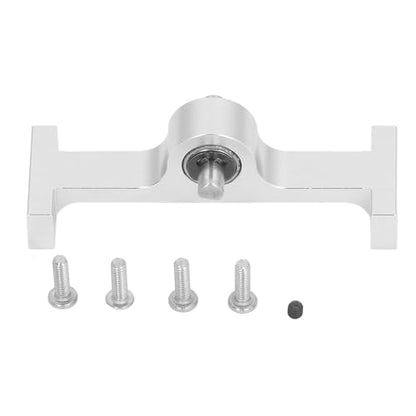 Aluminum Alloy 70MM Transfer CASE Gearbox for 1/10 RC Crawlers Upgrade Parts (Silver) - color: Silver