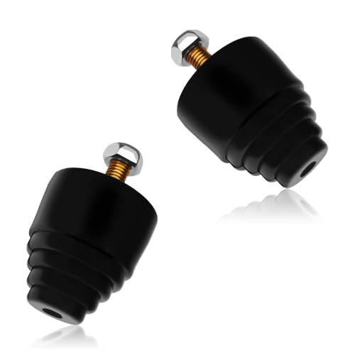 2PCS Bump Stopper Rubber Bump Stop Rear Suspension Kit Universal Air Ride Suspension kit with Nuts 9.9101G for Cars, Trucks and Off-Road All Purpose Bumps Stop Rear Leaf Spring Bumpers Shock